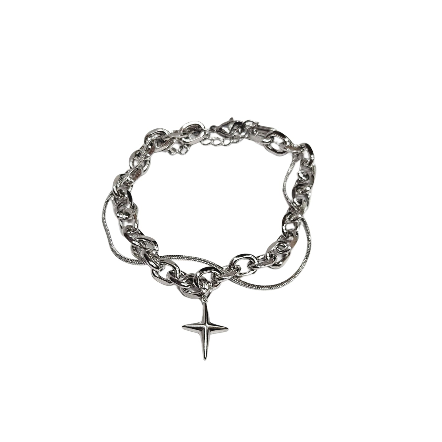 Polaris Heavy Link Layered Bracelet