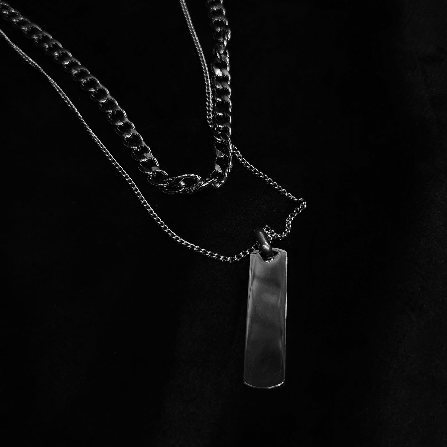 Mirror-Finish Silver Monolith
